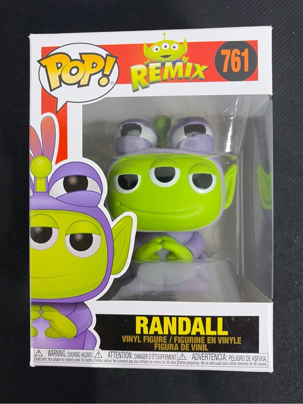 Funko Pop Remix Randall #761 Disney Pixar Alien Remix Monsters Inc